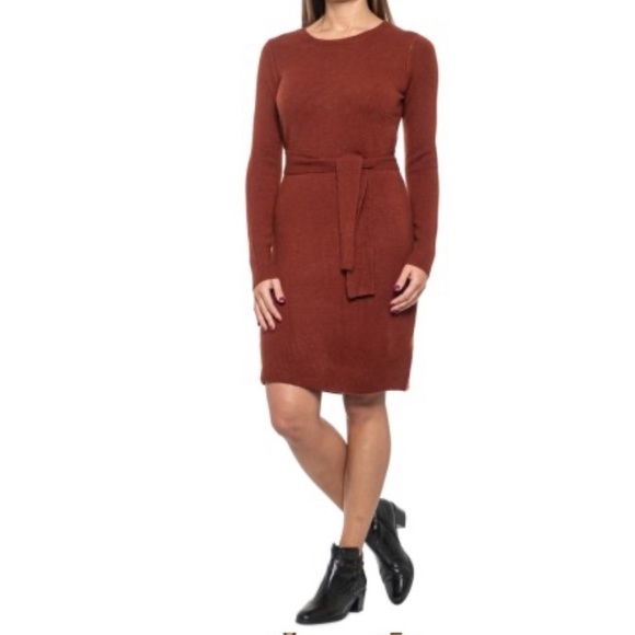 Rachel Zoe Dresses & Skirts - Rachel Zoe Rust Orange Sweater Dress
